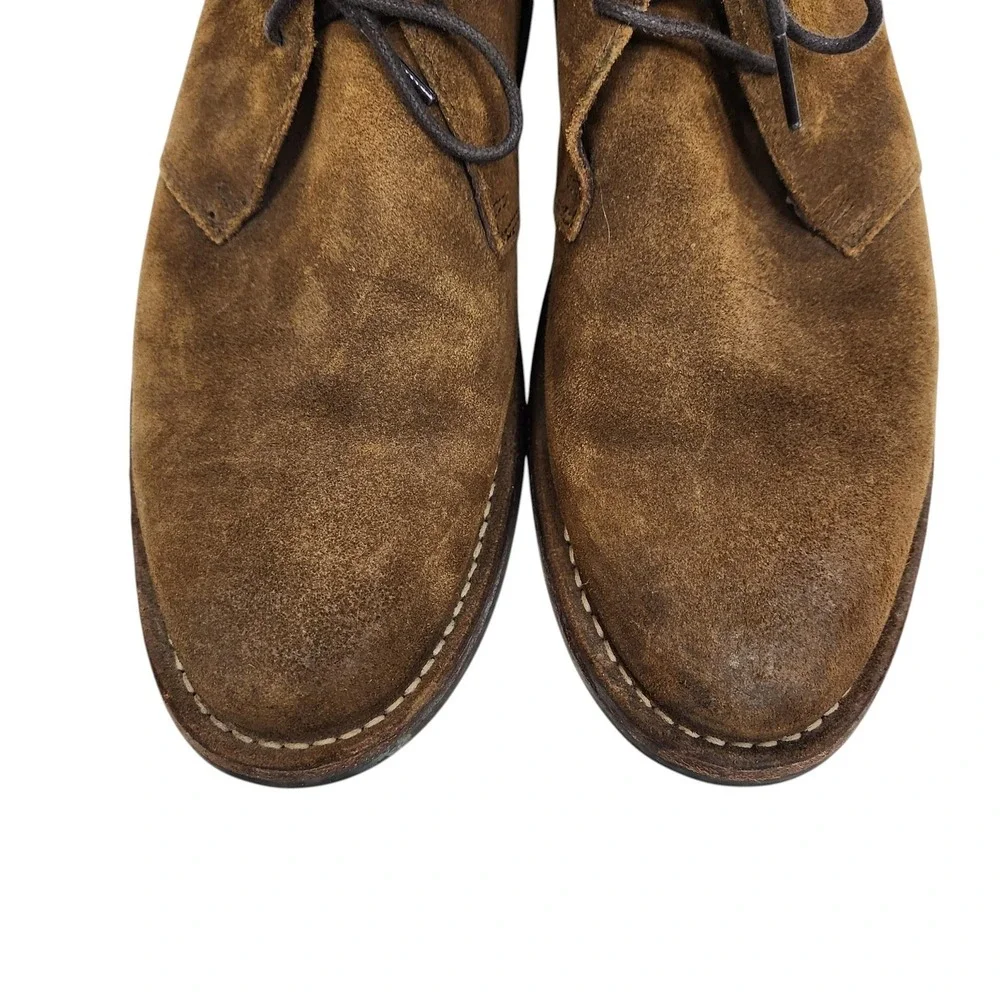 THURSDAY BOOT CO. Scout Boots Mens 8 Brown Suede Chukka Ankle Lace Up Casual